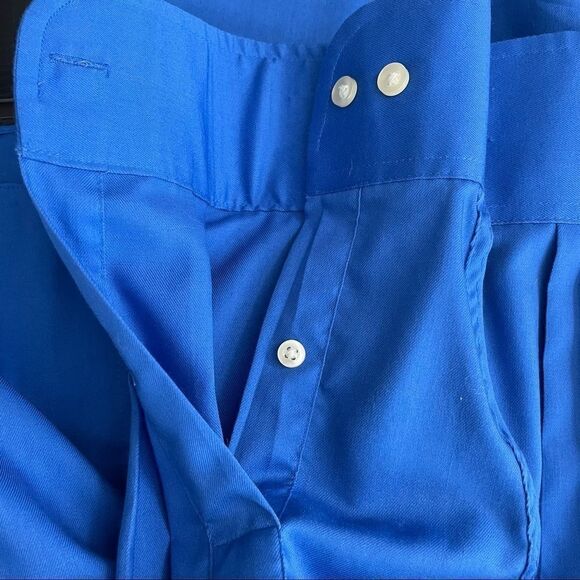 Chaps Men Classic Fit Twill Dress Shirt 15-15 1/2 - Picture 8 of 10